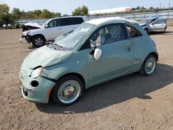 Fiat 500 salvage cars for sale: 2015 Fiat 500 Lounge