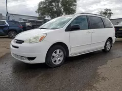 Toyota Sienna ce salvage cars for sale: 2004 Toyota Sienna CE