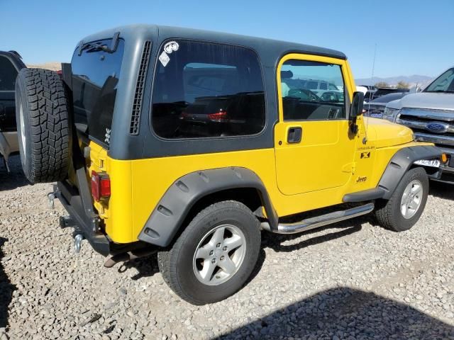 2002 Jeep Wrangler / TJ X