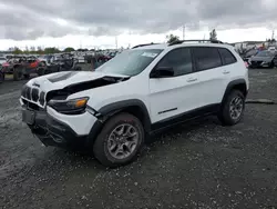 Salvage cars for sale at Eugene, OR auction: 2023 Jeep Cherokee Trailhawk