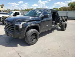 Salvage cars for sale at Wilmer, TX auction: 2022 Toyota Tundra Crewmax SR5