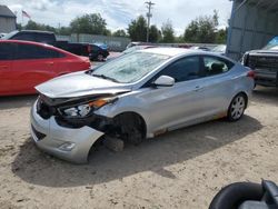 Salvage cars for sale from Copart Midway, FL: 2013 Hyundai Elantra GLS