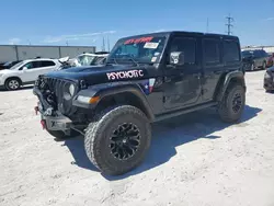 Salvage cars for sale at Haslet, TX auction: 2021 Jeep Wrangler Unlimited Rubicon