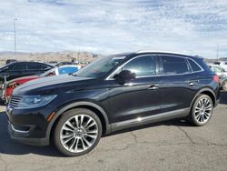 Salvage cars for sale at North Las Vegas, NV auction: 2016 Lincoln MKX Reserve