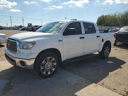 Salvage cars for sale at Oklahoma City, OK auction: 2012 Toyota Tundra Crewmax SR5