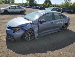 Toyota salvage cars for sale: 2022 Toyota Corolla SE