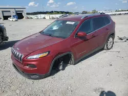 Salvage cars for sale at Earlington, KY auction: 2017 Jeep Cherokee Latitude