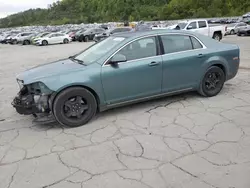 Salvage cars for sale at Hurricane, WV auction: 2009 Chevrolet Malibu 1LT