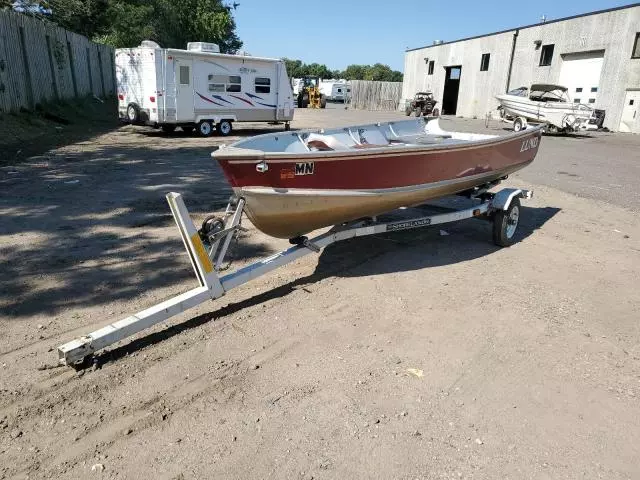 1989 Lund Boat With Trailer