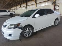 Toyota salvage cars for sale: 2010 Toyota Corolla Base