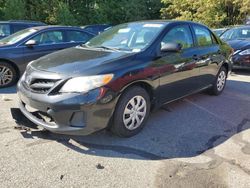 Salvage cars for sale at Exeter, RI auction: 2013 Toyota Corolla Base