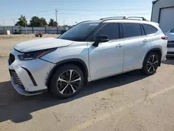 Toyota salvage cars for sale: 2022 Toyota Highlander XSE