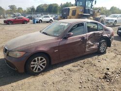 Salvage cars for sale at Chalfont, PA auction: 2007 BMW 328 XI