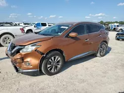 Salvage cars for sale at Houston, TX auction: 2015 Nissan Murano S