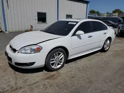 Chevrolet Impala LTZ salvage cars for sale: 2012 Chevrolet Impala LTZ