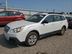 Salvage cars for sale at Dyer, IN auction: 2013 Subaru Outback 2.5I