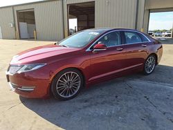 Salvage cars for sale at Wilmer, TX auction: 2014 Lincoln MKZ