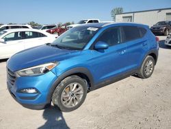 Salvage cars for sale at Kansas City, KS auction: 2016 Hyundai Tucson Limited