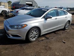 Ford salvage cars for sale: 2017 Ford Fusion SE Hybrid