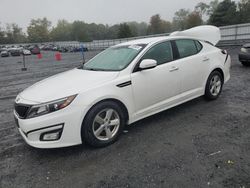 Salvage cars for sale at Grantville, PA auction: 2015 KIA Optima LX