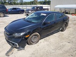 Salvage cars for sale at China Grove, NC auction: 2019 Honda Civic LX