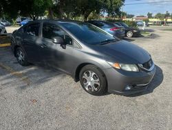 2013 Honda Civic Hybrid L en venta en Opa Locka, FL