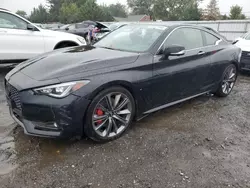 Salvage cars for sale at Finksburg, MD auction: 2021 Infiniti Q60 RED Sport 400