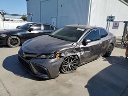 Salvage cars for sale at Sacramento, CA auction: 2022 Toyota Camry Night Shade