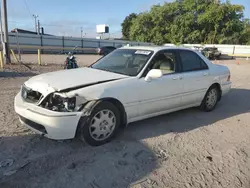 Acura salvage cars for sale: 2004 Acura 3.5RL