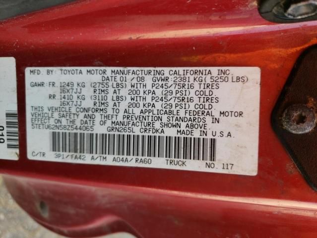 2008 Toyota Tacoma Prerunner Access Cab