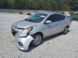 Nissan salvage cars for sale: 2015 Nissan Versa S