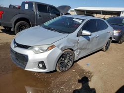 Salvage cars for sale at Brighton, CO auction: 2016 Toyota Corolla L