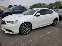 Salvage cars for sale at Moraine, OH auction: 2018 Acura TLX Tech