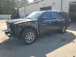 Ford salvage cars for sale: 2016 Ford Expedition EL Limited