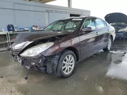 Salvage cars for sale at West Palm Beach, FL auction: 2003 Lexus ES 300