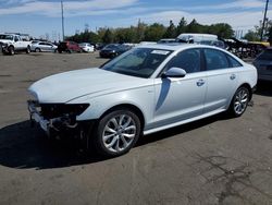 Salvage cars for sale at Denver, CO auction: 2018 Audi A6 Premium Plus