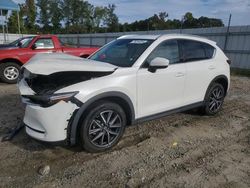 Salvage cars for sale at Spartanburg, SC auction: 2018 Mazda CX-5 Grand Touring