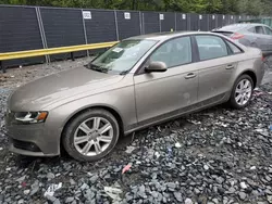 Audi salvage cars for sale: 2010 Audi A4 Premium