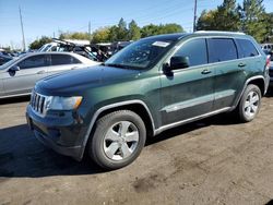 Salvage cars for sale at Denver, CO auction: 2011 Jeep Grand Cherokee Laredo