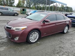 Salvage cars for sale at Spartanburg, SC auction: 2013 Toyota Avalon Hybrid