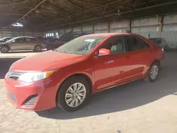 Salvage cars for sale at Phoenix, AZ auction: 2012 Toyota Camry Base