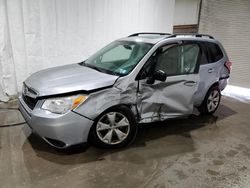 Vehiculos salvage en venta de Copart Leroy, NY: 2014 Subaru Forester 2.5I Premium