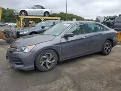 Honda salvage cars for sale: 2017 Honda Accord LX