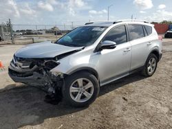 Salvage cars for sale at Homestead, FL auction: 2014 Toyota Rav4 XLE