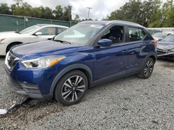 Salvage cars for sale from Copart Arcadia, FL: 2020 Nissan Kicks SV