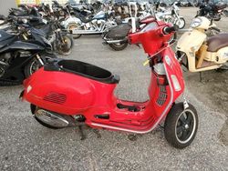 Salvage motorcycles for sale at Riverview, FL auction: 2010 Vespa GTS 300 Super