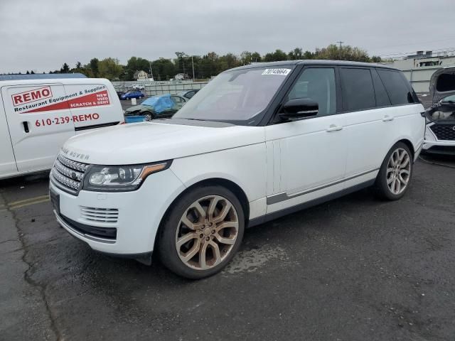 2016 Land Rover Range Rover HSE