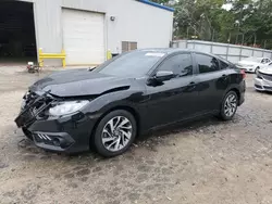 Salvage cars for sale at Austell, GA auction: 2017 Honda Civic EX