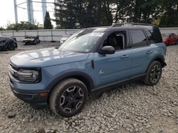 Salvage cars for sale at Windsor, NJ auction: 2021 Ford Bronco Sport Outer Banks