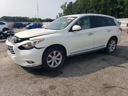 Salvage cars for sale at Dunn, NC auction: 2013 Infiniti JX35